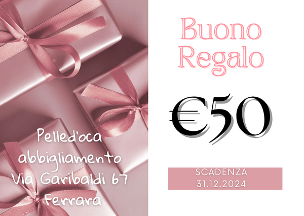 BUONO REGALO 50€