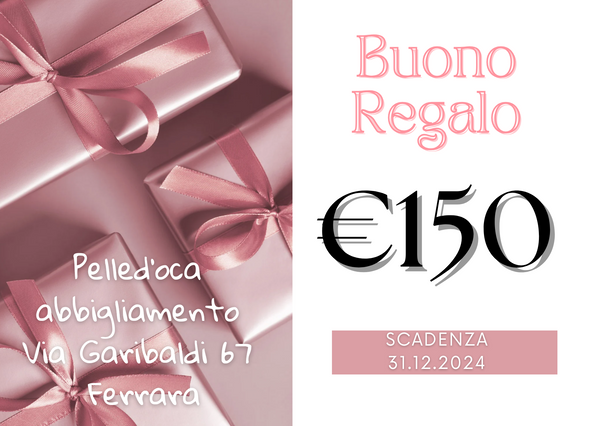 BUONO REGALO 150€